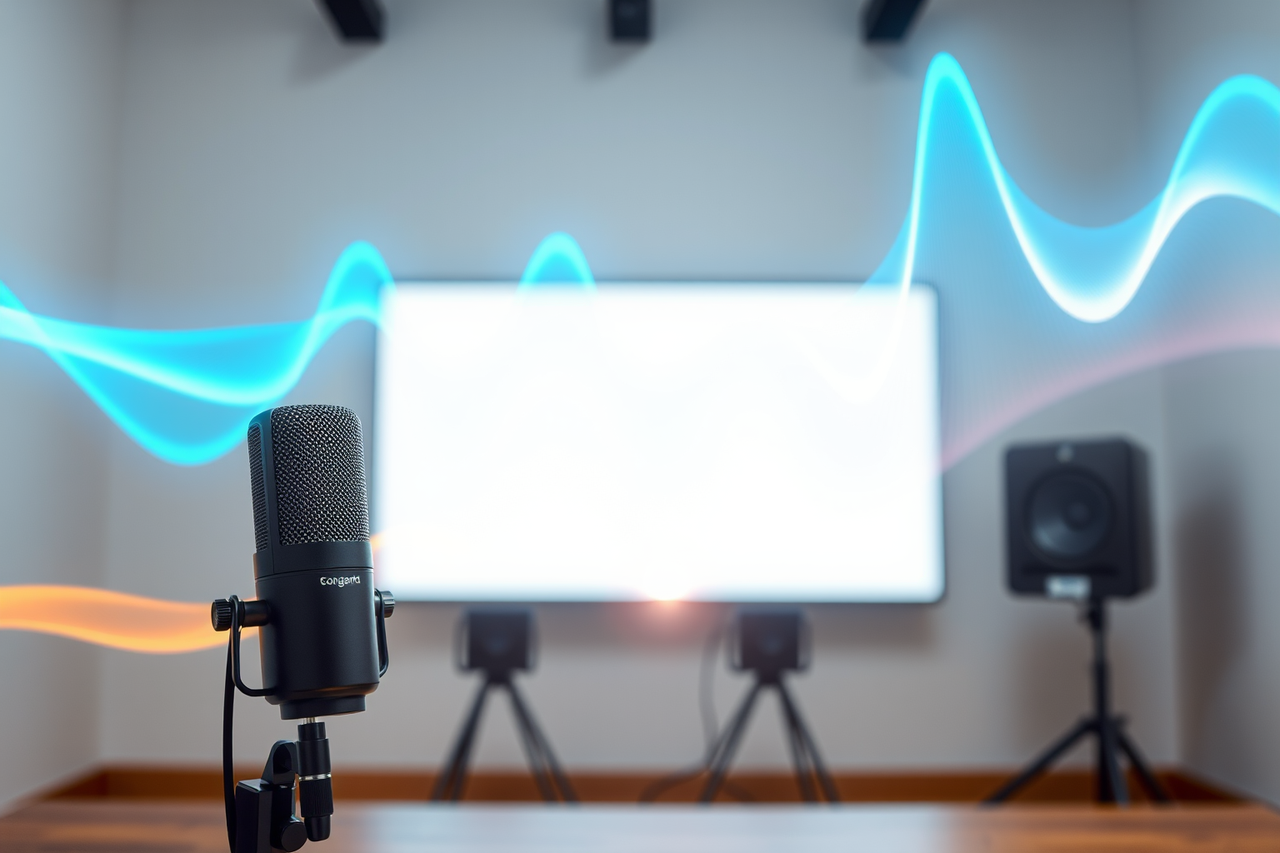 Audio waveform visualization